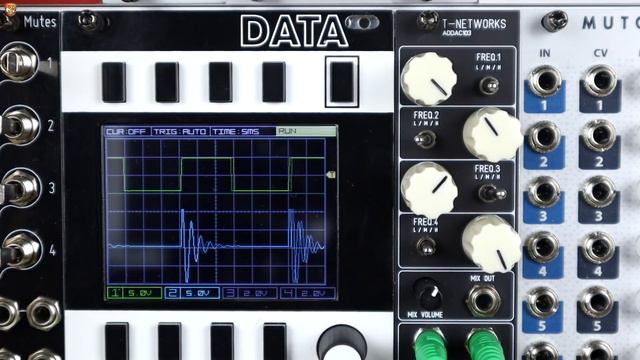 ADDAC System 103 T-Networks // 4 classic vintage analogue drum voices in Eurorack смотреть онлайн