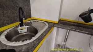 Обновляем столешницу смолой Metally epoxy.Эксклюзивные покрытия для Ваших столешниц, пола. Набор 73