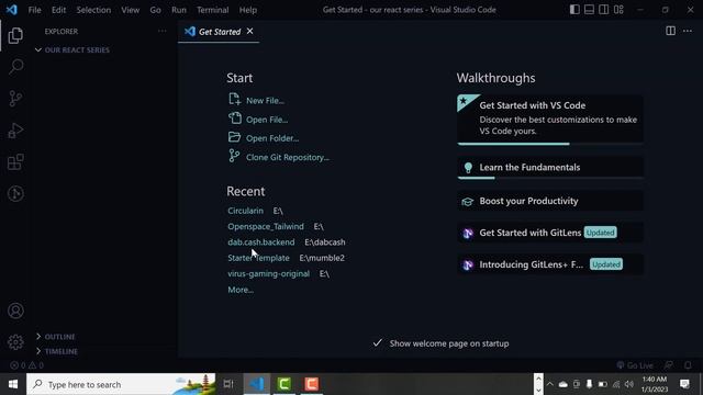 How To Install React Js & Setup Your First Project ✅ | React Tutorials | React js in Hindi смотреть онлайн