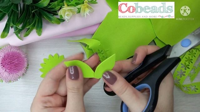 TRY TO MAKE THIS/beautiful rubber bands from foamiran смотреть онлайн