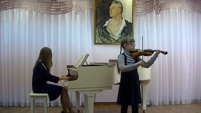 Корнеева Настя 8 лет. Бакланова. Мазурка. смотреть онлайн