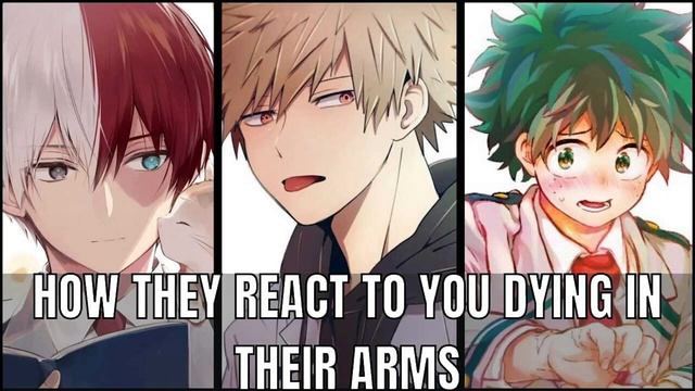 How they react to you dying - bnha x Listener MHA ASMR смотреть онлайн