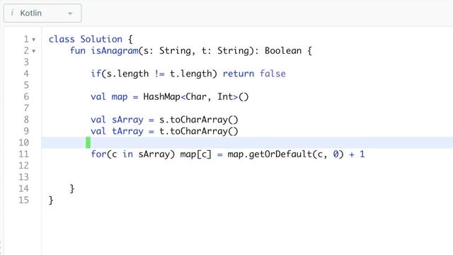 Leetcode #242- Valid Anagram (Kotlin) смотреть онлайн