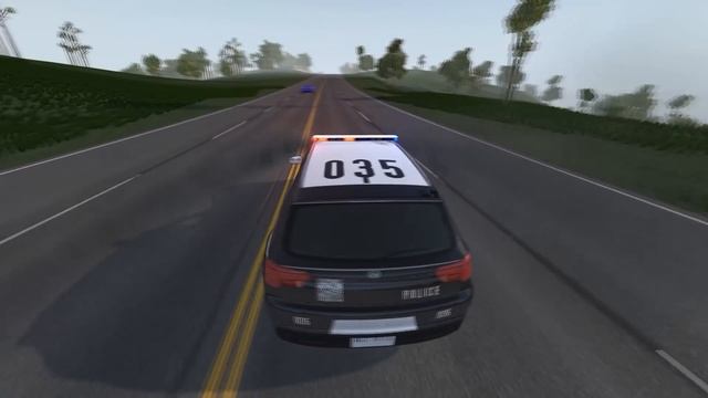 Police Chasing Street Racers #2 - BeamNG DRIVE смотреть онлайн