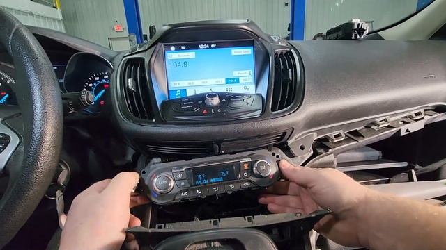 How to Replace Climate Control Unit in 2016 Ford Escape SE смотреть онлайн