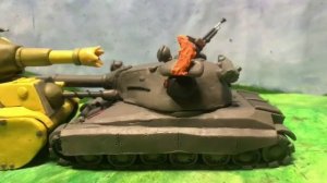 Грозный против 60ТП. Тут твой КОНЕЦ ! Мультики про танки из пластилина.