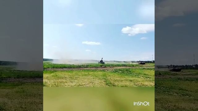 Вальс танков, а если смотреть в живую захватывает дух!! смотреть онлайн