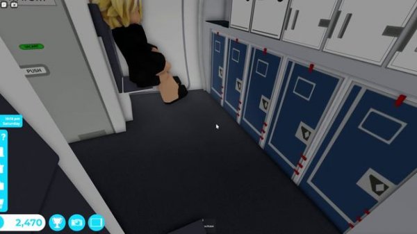 Роблокс cabin crew simulator!