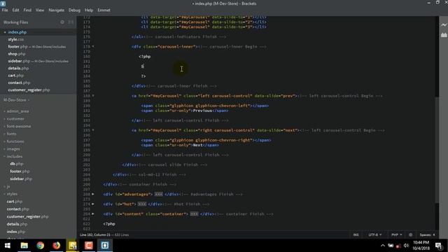 Create Ecommerce Website Tutorial : Part 13 Create & Connecting Database смотреть онлайн
