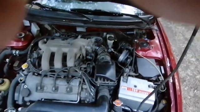Тест  присадки Forsan Nanoceramics Mazda 626 2.5 V6 KL часть 1