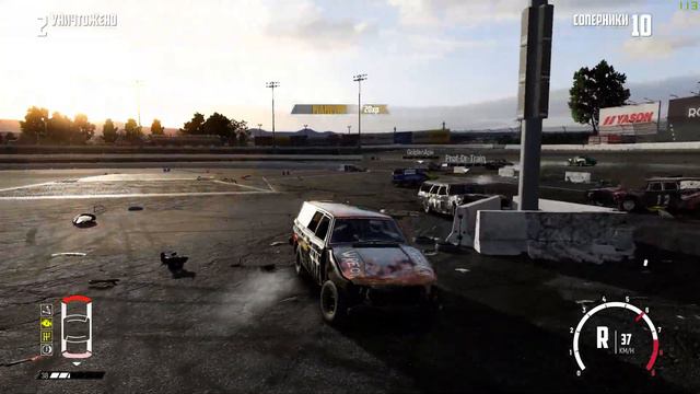 💥Wreckfest - Дерби на универсалах | Demolition derby War Wagons ☺ Wreckfest смотреть онлайн