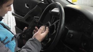 Как снять руль на Ауди 80/100/А4/А6 за 10 секунд !!!