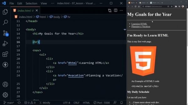 Learn HTML – Full Tutorial for Beginners (2022)