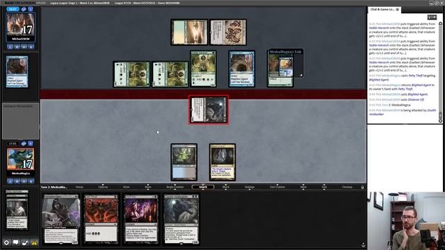 *BIRD NOISES INTENSIFY*  UB Rogues (Dimir Initiative Rogue Tribal With Aarakocra Sneak- Legacy MTG)