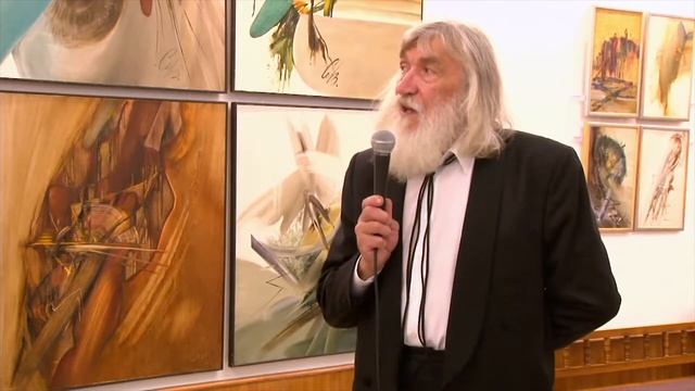 Открытие персональной выставки в Великих Луках. Василий Ленивкин 