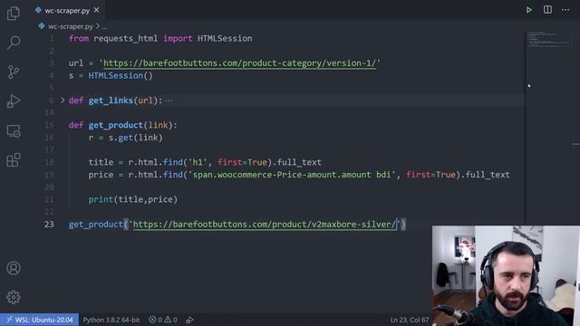 How To Scrape Woocommerce products with Python & requests-html смотреть онлайн