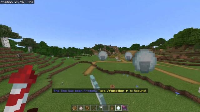 How to Freeze Time In Minecraft! смотреть онлайн
