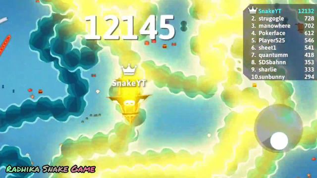 Epic Snake Io Gameplay 🐍 Most Delicious Snake In Snake Io 🐍 #snakeio #snakegame