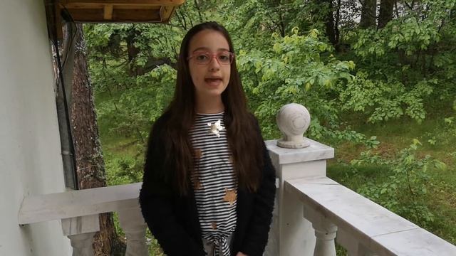 Вероника читает стих Пушкина смотреть онлайн