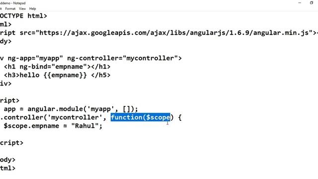 #ng-bind and #ng-model #difference between #ng-bind and ng-model #databinding in angularjs смотреть онлайн
