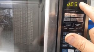 Microondas LG MS-1944JL uso básico, descongelamiento y más..