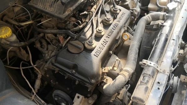 Nissan twincam 16 valve engine.