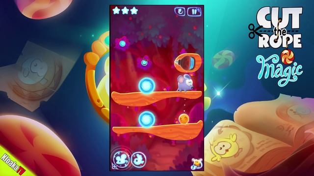 Cut The Rope: Magic 3-14 Magic Forest Walkthrough (3 Stars) смотреть онлайн