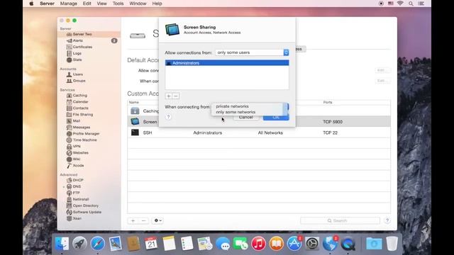 Часть 4. OS X 10.10 Yosemite Server. Удаленное подключение и мониторинг сервера смотреть онлайн