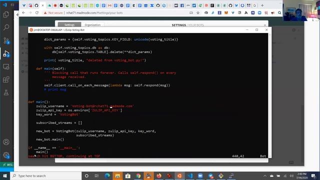 2020-07-14 dapp dev - clone and build Zulip-Voting-Bot смотреть онлайн