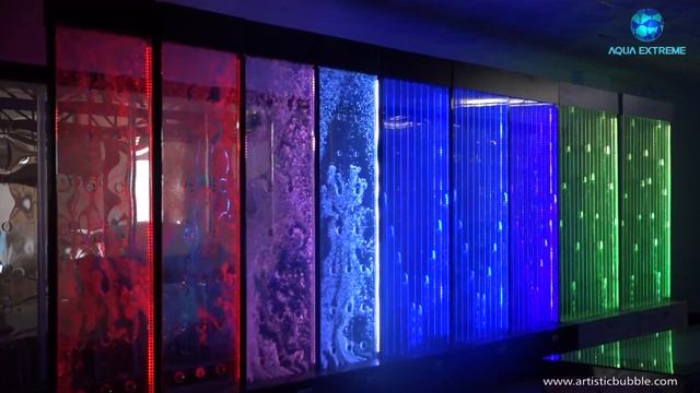 Aqua Extreme Random bubble wall &Straight bubble wall combination смотреть онлайн