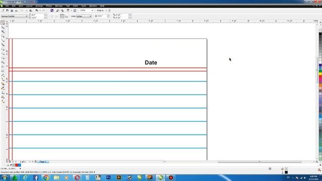 How to make notebook paper design for beginners, coreldraw mein notebook design kaise banatay hai смотреть онлайн