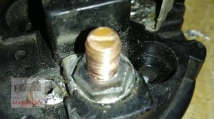 Стартер Втягивающее реле. Ремонт пятаков реле.