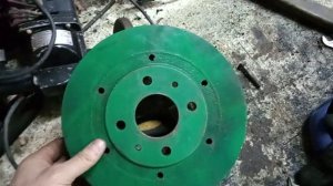 Шкив из тормозных дисков