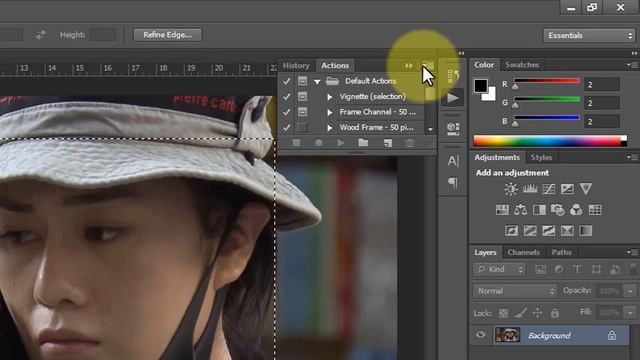 Cách làm nổi bật vùng ảnh với Photoshop Action смотреть онлайн
