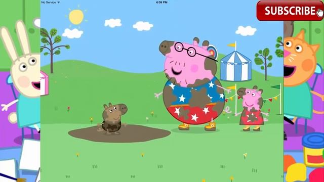 Peppa Pig Game in English Daddy Pig's Puddle Jump | Games For Preschooler Education Apps For Kids смотреть онлайн