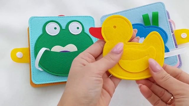 Обзор книжки из фетра "Мишка" смотреть онлайн