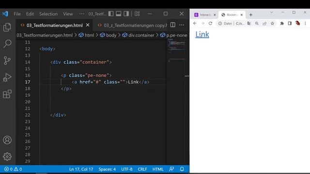 Text und Typografie in Bootstrap 5 - Tutorial смотреть онлайн