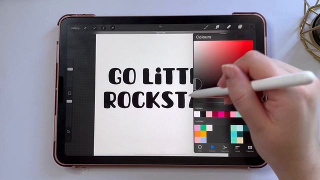 How to Create SVG Files in Procreate: Trendy Text Design Tutorial смотреть онлайн