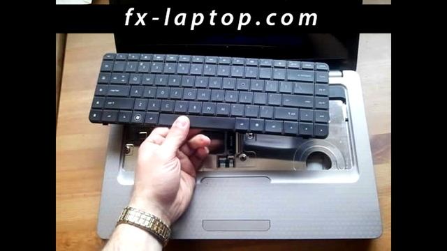 Disassembly HP G62 or Compaq Presario CQ62 - replacement, clean, keyboard, screen смотреть онлайн