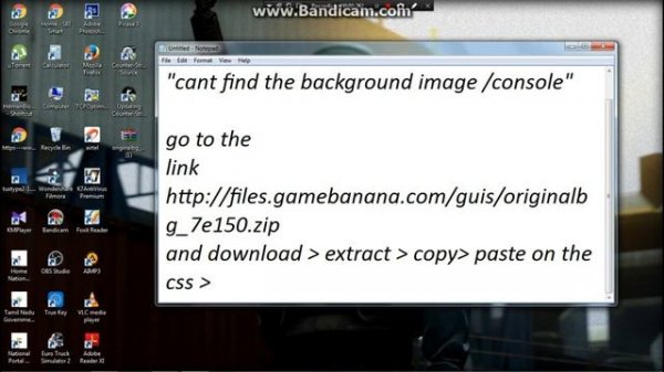 COUNTER STRIKE SOURCE | can't find the background image / csstrike / console | SOLVED !!!