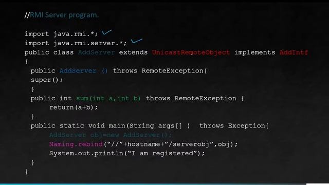 JAVA RMI IMPLEMENTATION | NETWORK PROGRAMMING смотреть онлайн