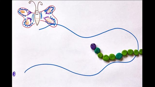Мультик из пластилина по голодной гусенице 2015-09-13 смотреть онлайн