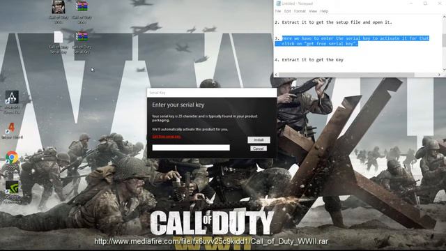 Download Call Of Duty WWII For PC--- [Easy Download & Installation!!]