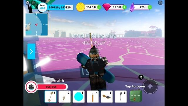 Shark Force Field! (Index Reward) #fishingsimulatorroblox #rich4_20 #roblox смотреть онлайн
