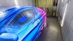 РАСПИСАЛ HONDA INTEGRA В КОМИКС СТИЛЕ/машина как нарисованная