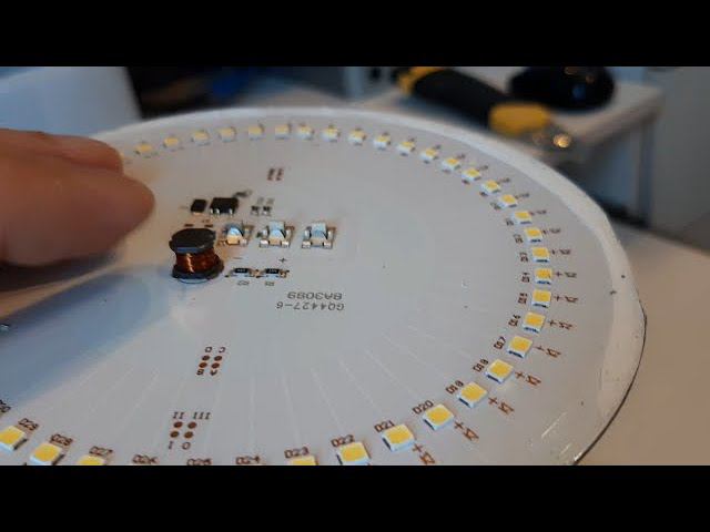 Ремонт светодиодных ламп своими руками. 220 В. смотреть онлайн