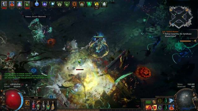 Poe 3.21 Syndicate safehouse boss / Spectre build смотреть онлайн