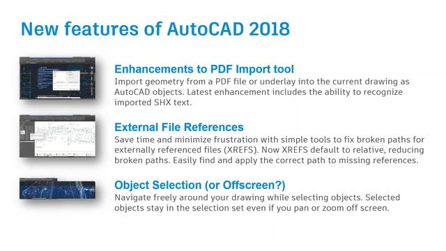 AutoCAD 2018 - What's New смотреть онлайн