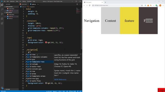 css grid layout en mode Facile смотреть онлайн