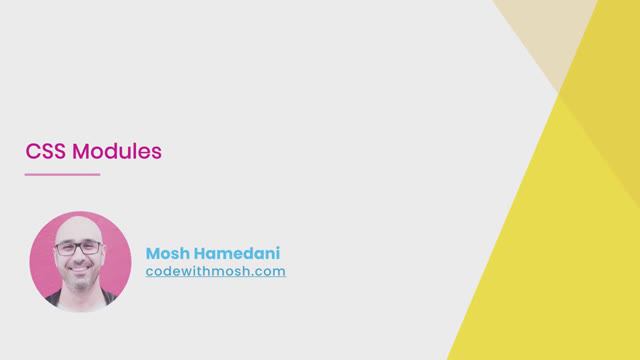 4-3- CSS Modules смотреть онлайн